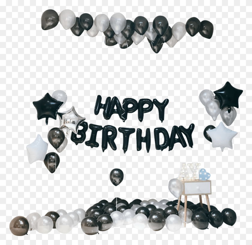 793x770 Lightbox Moreview Birthday Room Decoration With Balloon, Accessories, Accessory, Jewelry HD PNG Download