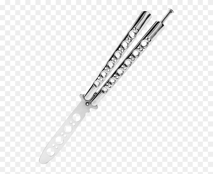 536x628 Lightbox Moreview Open Butterfly Knife, Blade, Weapon, Weaponry HD PNG Download