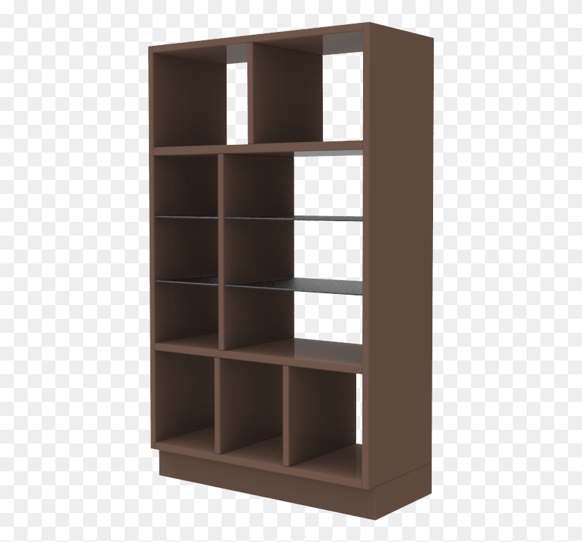 415x722 Lightbox Shelf, Furniture, Bookcase, Wood HD PNG Download