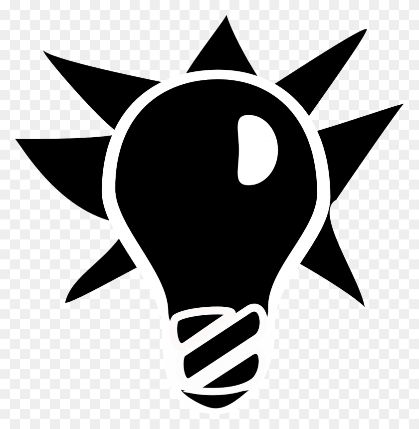 1248x1280 Лампочка Черно-Белая Идея Изображения Лампа Накаливания, Свет, Теннисный Мяч, Теннис Hd Png Скачать