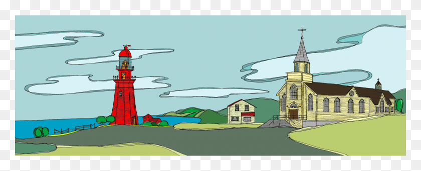 2400x870 Descargar Png Lighthouse Amp Lighthouse Hd Png