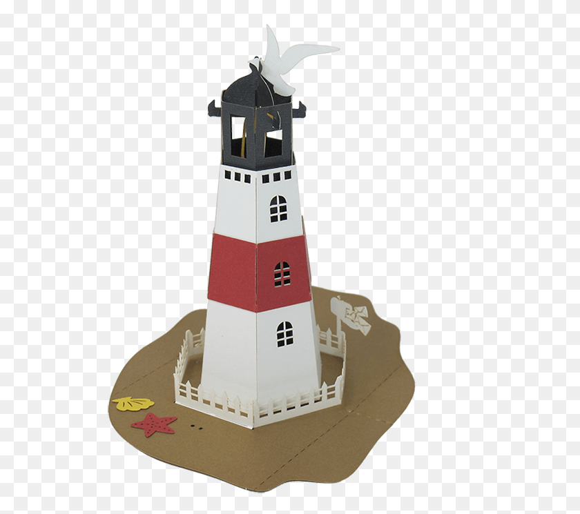 530x685 Lighthouse Pop Up Tarjeta De Felicitación Lighthouse, Arquitectura, Edificio, Torre Hd Png