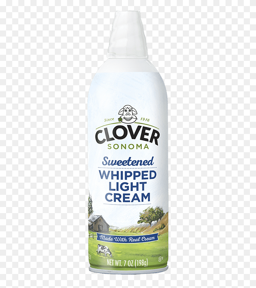 279x886 Lightly Sweetened Whipped Topping Plastic Bottle, Beverage, Drink, Text HD PNG Download
