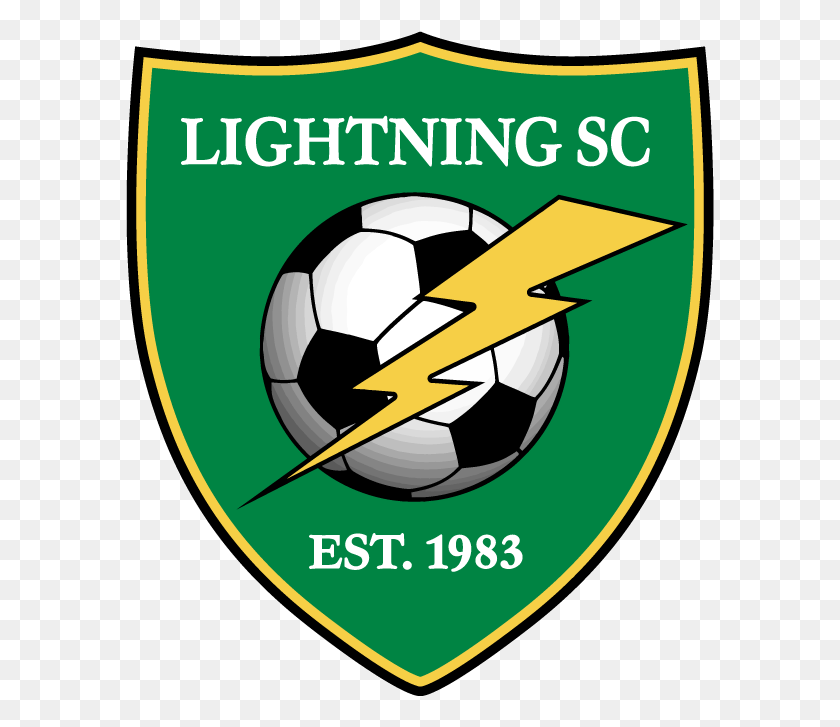 589x667 Lightning Soccer Club Logo, Armor, Shield, Soccer Ball HD PNG Download