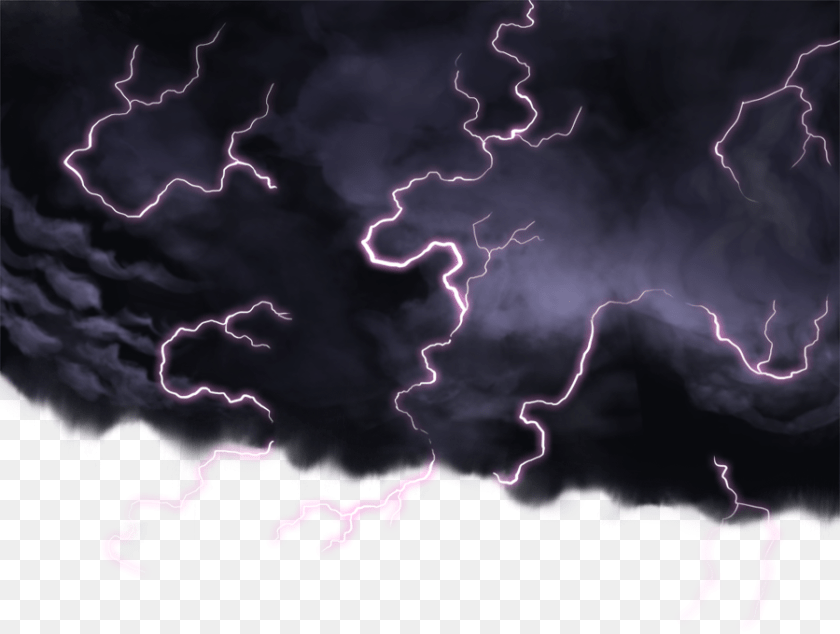 Lightning Sticker Lightning, Nature, Outdoors, Storm, Thunderstorm Clipart PNG