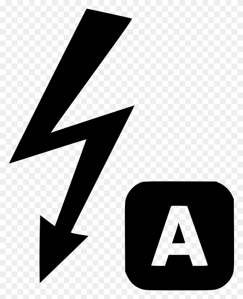 784x980 Lightning Svg Electricity Electricity Lightning Symbol, Number, Text, Axe HD PNG Download
