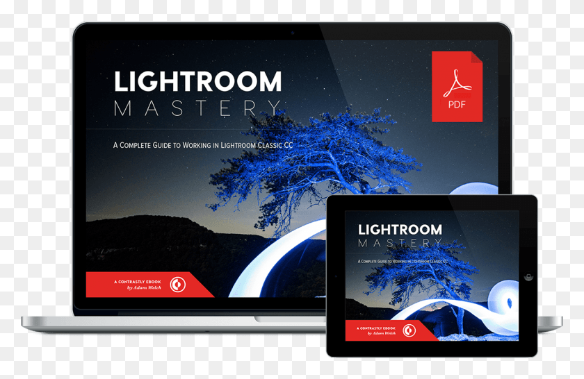 1133x706 Lightroom Mastery Ebook Tablet Computer, Lcd Screen, Monitor, Screen HD PNG Download