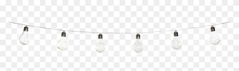 3972x975 Lightware 10 Led Solar Bulb String Lights Light Bulb String, Light, Lightbulb HD PNG Download