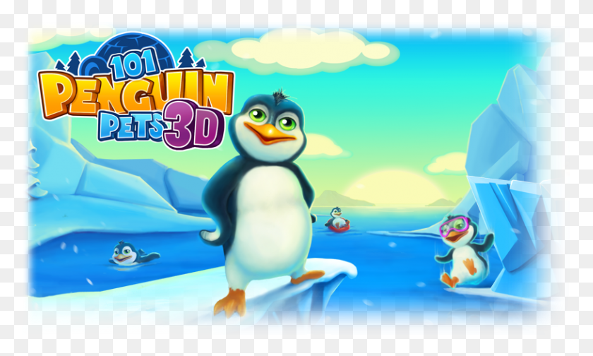 815x464 Like Share Submitted By Ciel Phantomhive Penguin 3d, Bird, Animal, Angry Birds HD PNG Download