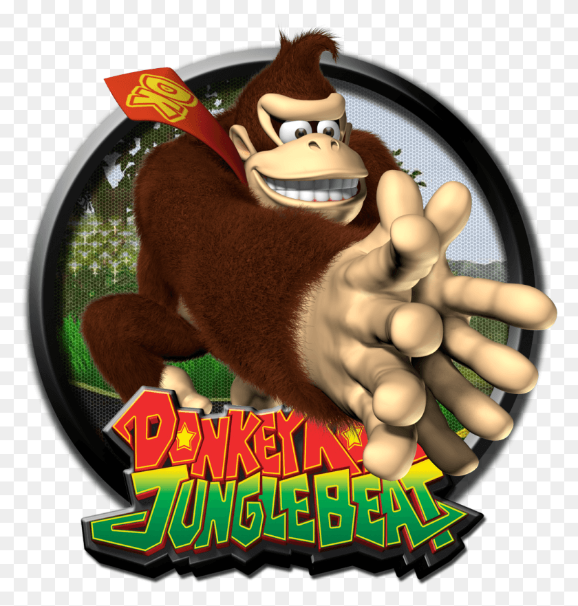 1060x1116 Понравилось Поделиться Donkey Kong Jungle Beat Wii, Игрушка, Палец, Щелкунчик Hd Png Скачать