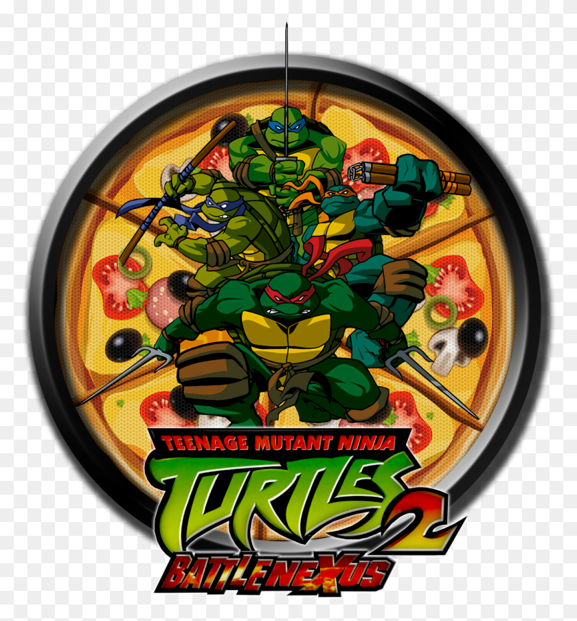 1047x1134 Liked Like Share Teenage Mutant Ninja Turtles 2 Battle Nexus Logo, Graphics, Text HD PNG Download
