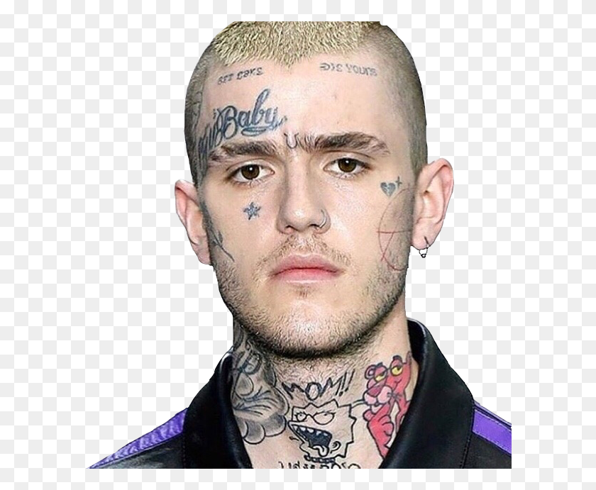 602x631 Lil Peep, Face, Person, Human HD PNG Download
