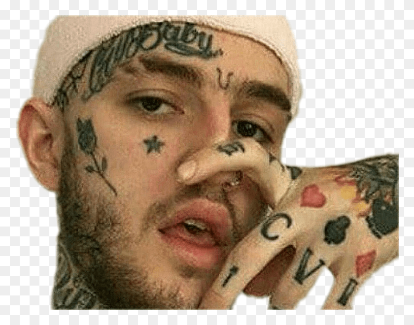 1039x800 Lil Peep Ce Gnie Https Lil Peep, Skin, Face, Person HD PNG Download