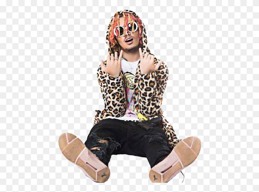 466x563 Descargar Png / Lil Pump Lil Pump Let39S Get, Persona, Humano, Ropa Hd Png