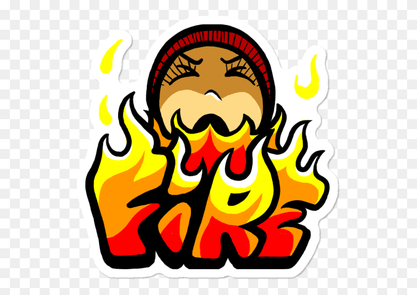 533x534 Lil Squirt Spits Fire, Text, Flame, Label HD PNG Download