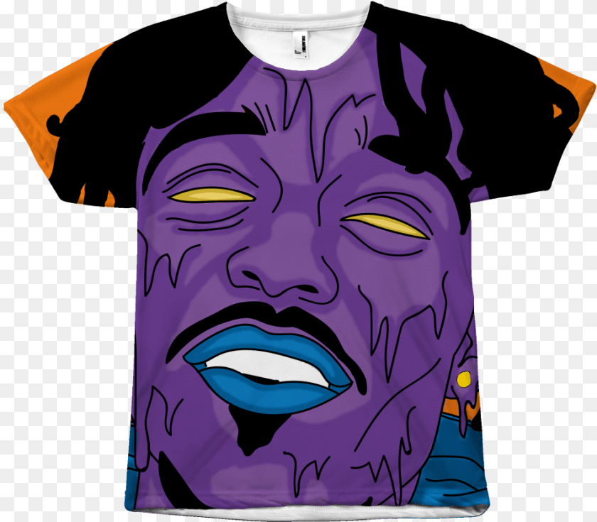 Lil Uzi Illustration Illustration, T-shirt, Clothing, Shirt, Person Clipart PNG