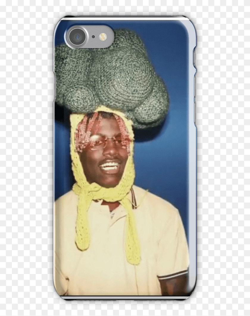 527x1001 Descargar Png Lil Yachty Broccoli Hat Iphone 7 Snap Case Lil Yachty Brogle, Cara, Persona, Humano Hd Png