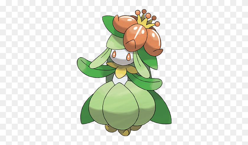 322x432 Lilligant Pokemon Go, Растение, Зеленый, Производить Hd Png Скачать