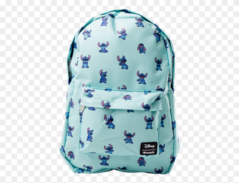430x583 Lilo Amp Stitch Stitch Light Blue Loungefly Backpack Disney Lilo And Stitch Backpack, Bag, Toy, Diaper HD PNG Download