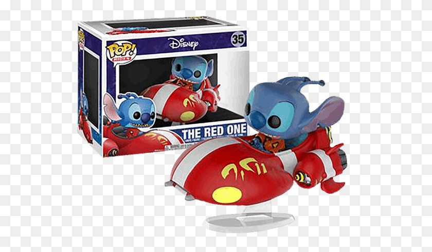 541x430 Descargar Png / Lilo Y Stitch Funko Pop The Red One, Toy, Flyer, Poster Hd Png