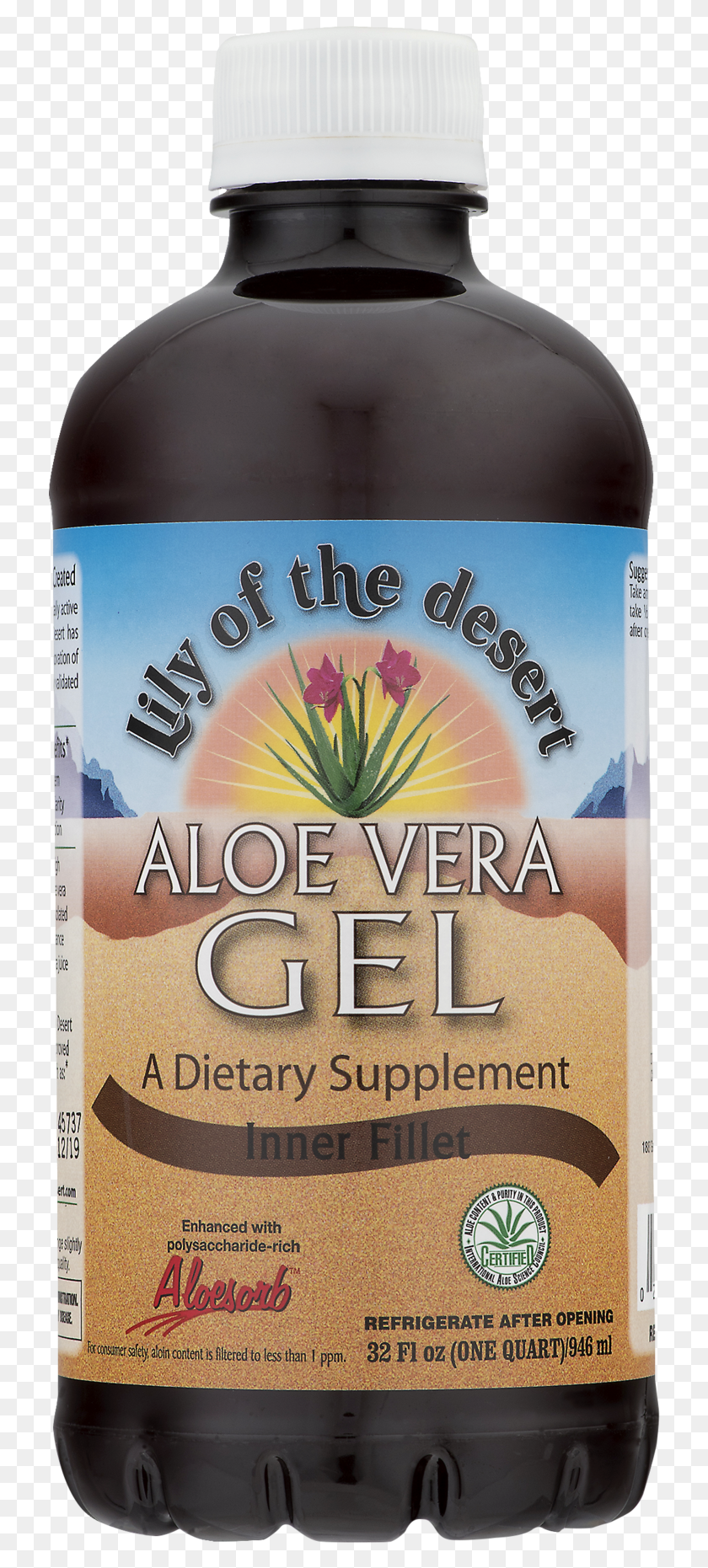 726x1801 Lily Of The Desert Lily Of The Desert Aloe Vera Gel Lily Of The Desert Inner Fillet Aloe Vera Gel, Poster, Advertisement, Flyer HD PNG Download