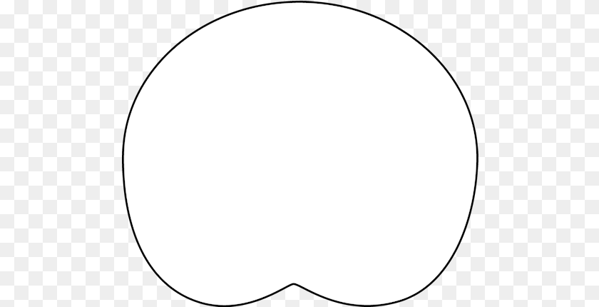 501x430 Lily Pad Clipart Black And White Circle, Head, Person, Astronomy, Moon Transparent PNG