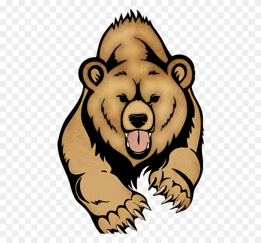 495x720 Lime Street Elementary School Home Of The Bears Easy Drawing Of Bear, Mammal, Animal, Wildlife HD PNG Download