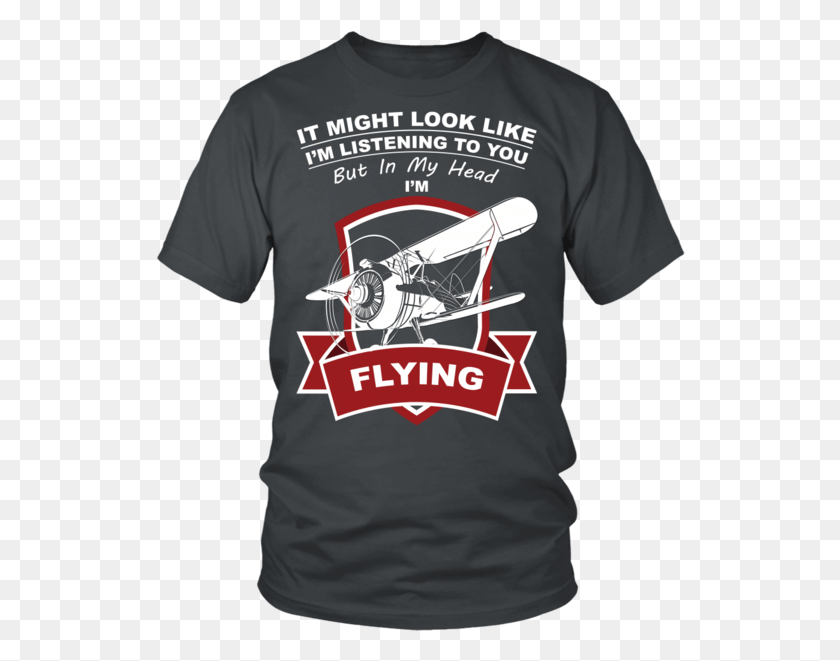 530x601 Limited Edition In My Head I39m Flying Biplane T Shirt Misfits Album Friday, Clothing, Apparel, T-shirt HD PNG Download