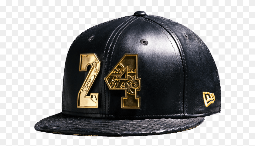 618x422 Limited Edition Kobe Bryant 24 Karat Gold Fitted Cap Kobe Bryant Hat, Clothing, Apparel, Baseball Cap HD PNG Download
