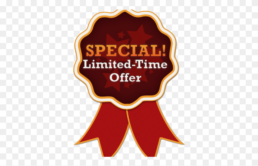 367x481 Limited Offer Clipart Badge Time, Label, Text, Ketchup HD PNG Download