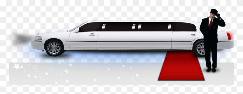 970x332 Limo, Car, Vehicle, Transportation HD PNG Download