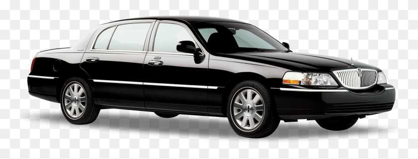 1926x646 Limo Service Is Our Black Car Service Black 2018 Lincoln Town Car, Sedan, Vehicle, Transportation HD PNG Download