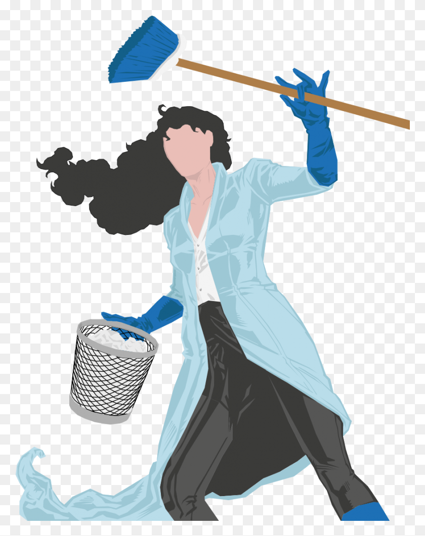 Limpianna Illustration, Axe, Tool, Person HD PNG Download