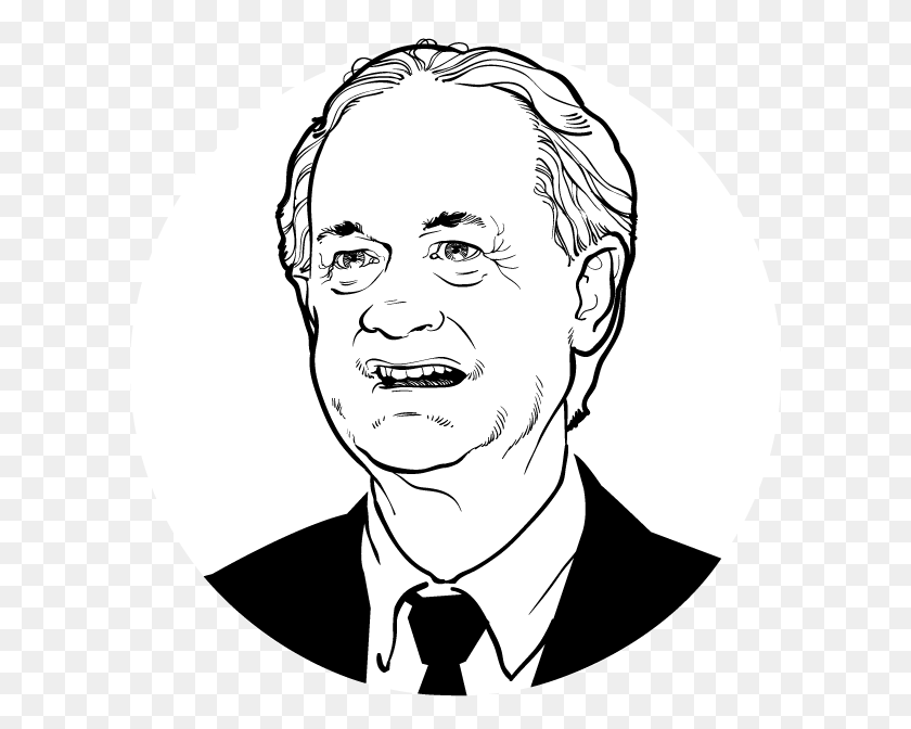 600x612 Lincoln Chafee Illustration, Face, Person, Human HD PNG Download