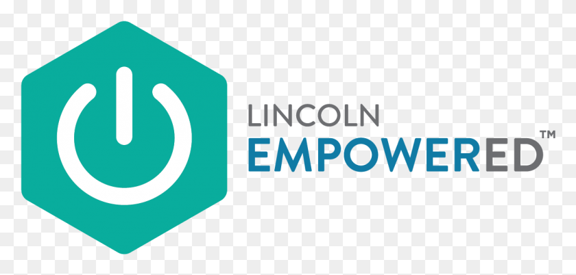 1100x483 Lincoln Empowered Logo Think Through Math, Text, Label, Electronics HD PNG Download