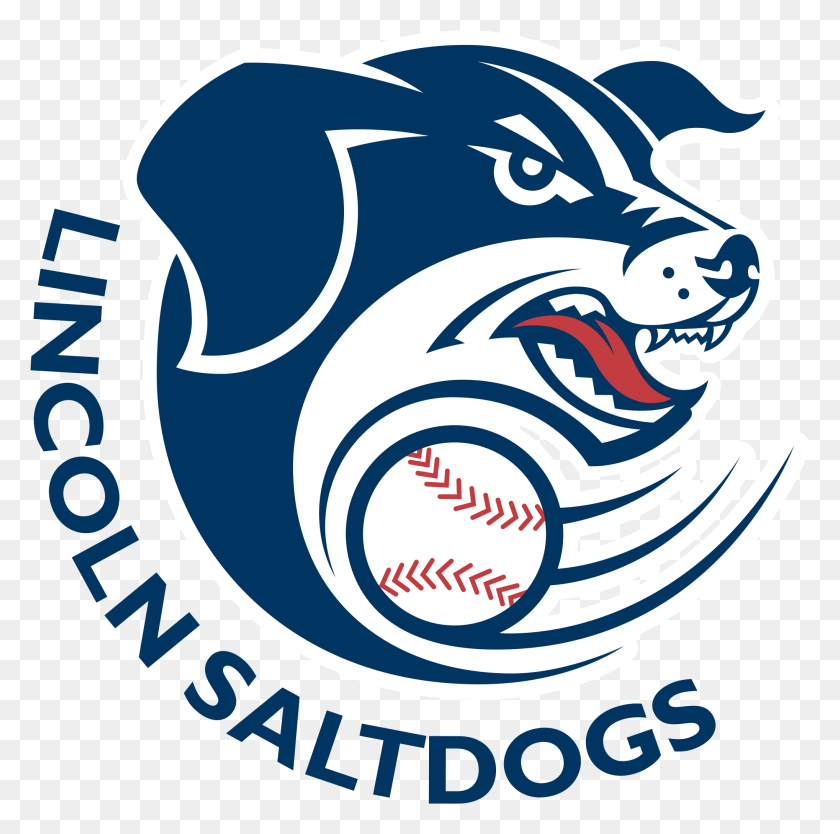 2037x2022 Descargar Png Lincoln Saltdogs Logo, Lincoln Saltdogs Logo, Etiqueta, Texto, Símbolo Hd Png