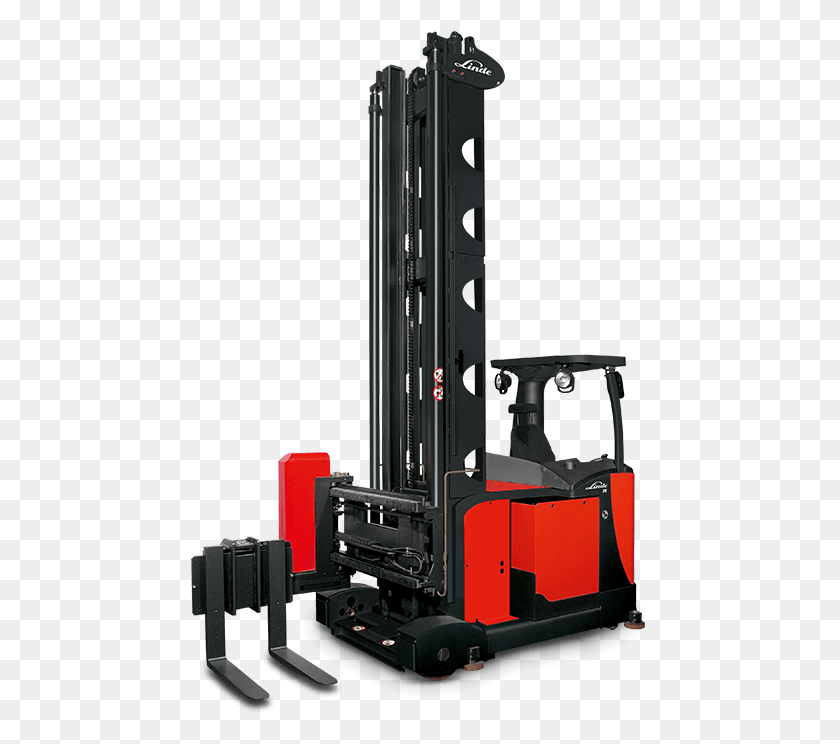 461x684 Linde A Series 5022 Man Down Electric Storage Forklift, Train, Vehicle, Transportation HD PNG Download