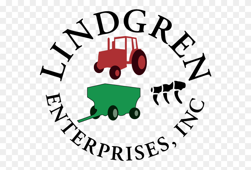 576x510 Lindgren Enterprises Logo Illustration, Tractor, Vehicle, Transportation HD PNG Download