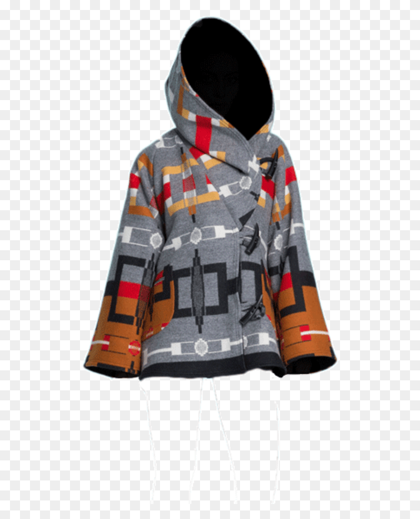 516x977 Lindsey Thornburg Trench Cloak Hood, Clothing, Apparel, Sweater Descargar Hd Png