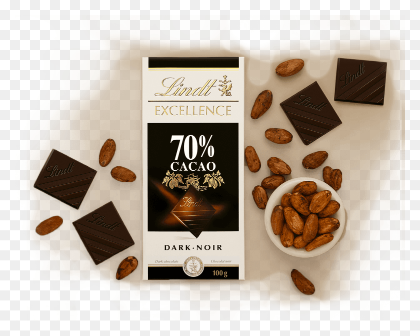 1276x1000 Lindt Excellence 70 Cacao, Fudge, Chocolate, Dessert HD PNG Download