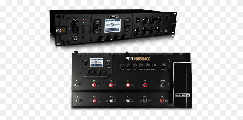 499x355 Line 6 Pod X Mutli Effects Processors With Amp Line 6 Guitar Processor, Amplifier, Electronics, Mobile Phone HD PNG Download