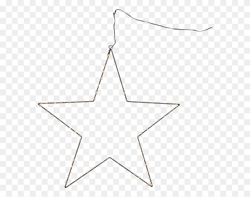 587x601 Line Art, Star Symbol, Symbol, Necklace HD PNG Download