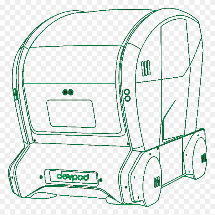 862x865 Line Art, Vehicle, Transportation, Train HD PNG Download