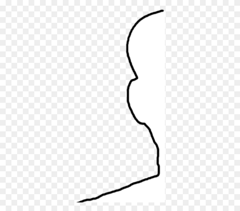 314x679 Line Art, Person, Human HD PNG Download