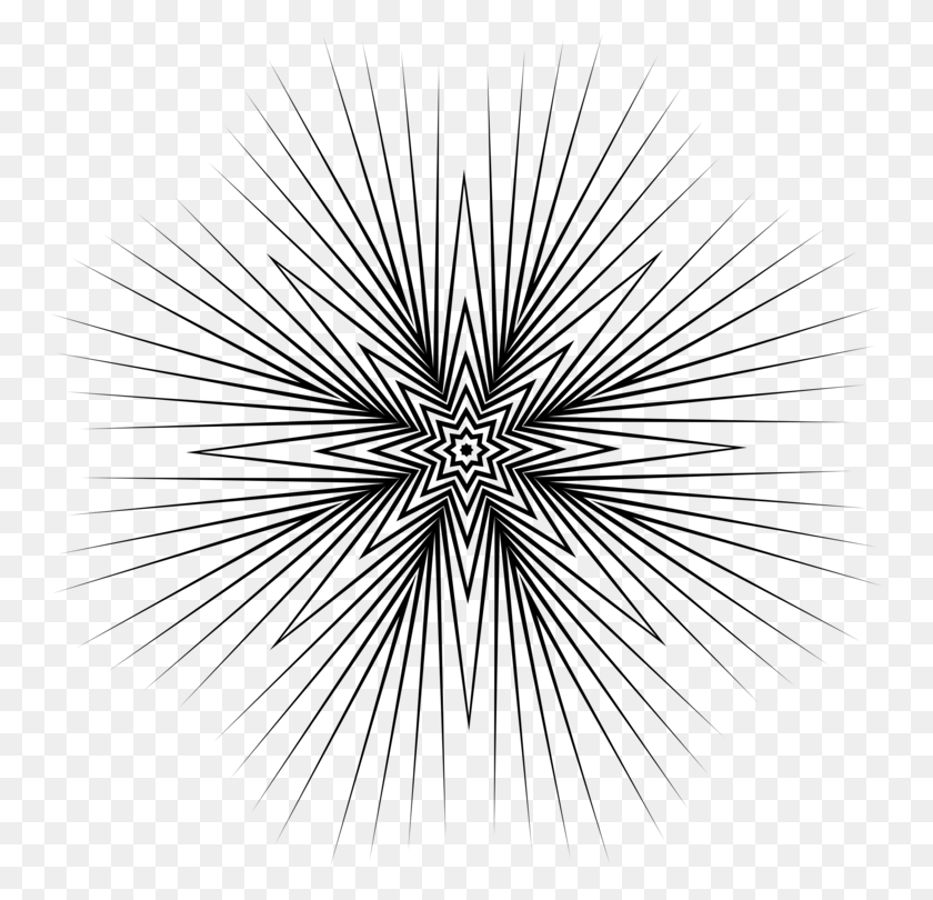 750x750 Line Art Comics Comic Book Drawing Line Of Symmetry Flower, Gray, World Of Warcraft HD PNG Download