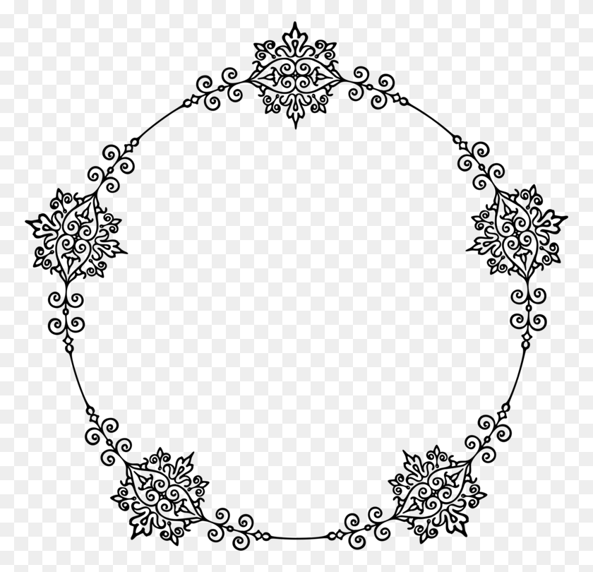 770x750 Line Art Computer Icons Black And White Circle, Gray, World Of Warcraft HD PNG Download