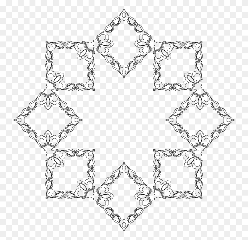 750x750 Line Art Hielo Crystal Silhouette Work Of Art Design, Gray, World Of Warcraft HD PNG Download