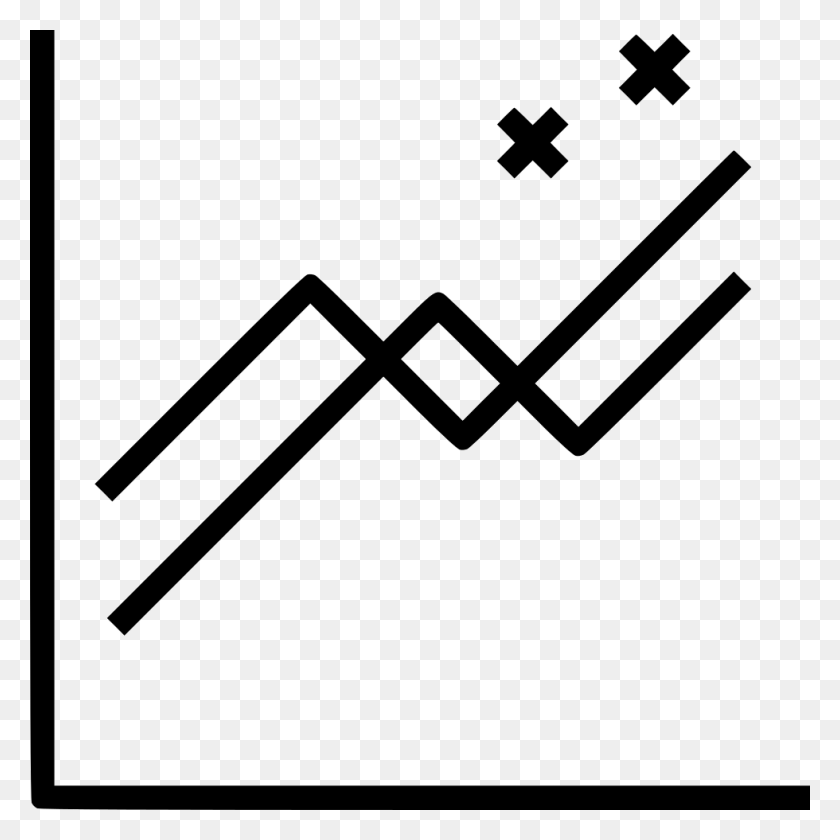 980x980 Line Chart Graph Compare Stock Market Comments Cost Benefit Slides, Text, Symbol, Alphabet HD PNG Download