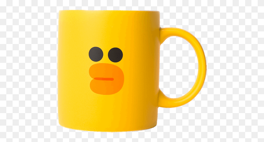 477x392 Line Friends Sally, Coffee Cup, Cup, Soil HD PNG Download
