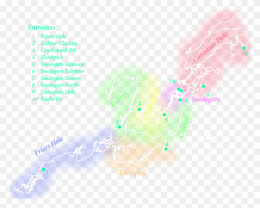 1600x1256 Line Plotted Map Of The Friars Hole Cave System, Plot, Diagram, Text Descargar Hd Png